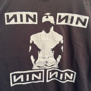 Vintage 1990 XL Nine Inch Nails NIN Pretty Hate Machine Shirt